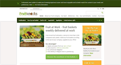 Desktop Screenshot of fruitsnacks.be