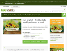 Tablet Screenshot of fruitsnacks.be